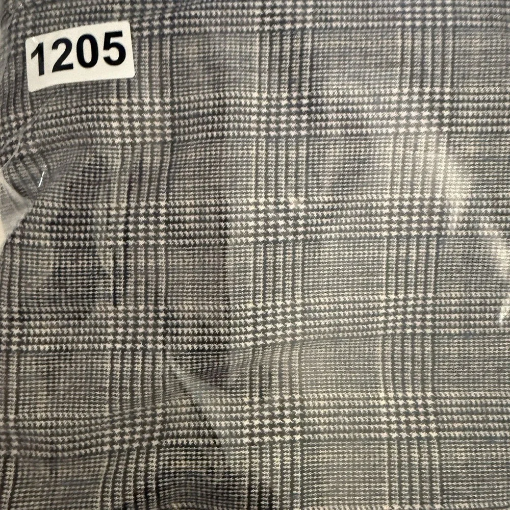 Banks Journal Men's Slim Tapered Crop Downtown Check Pant 36 Grey Plaid New